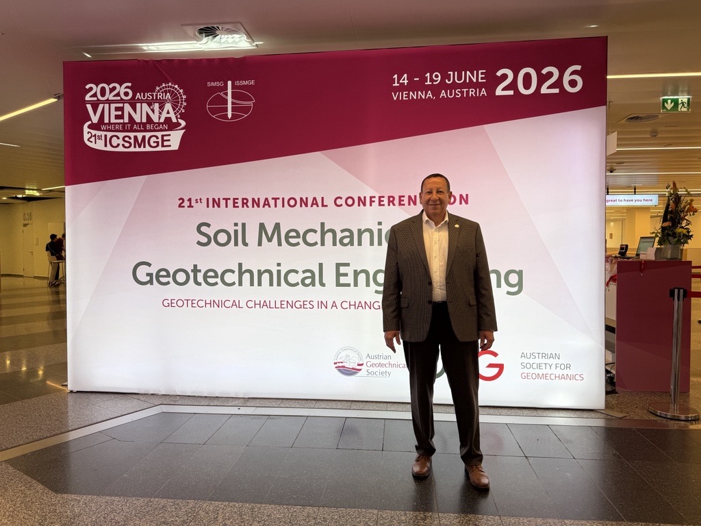 Prof. Lyesse Laloui elected President of ISSMGE, Vienna 2026